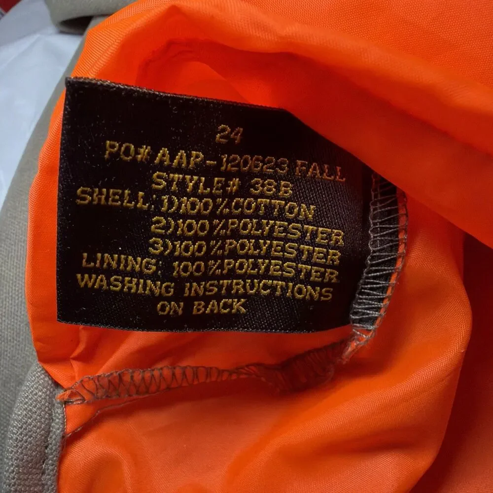 Hunting Vest Gamehide Size 3X  Orange/Gray‎ Safety NWOT